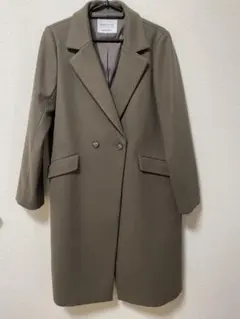 【新品未使用】GLOBAL WORK ダブルブレストコート　チェスターコート