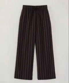 ohotoro Chic Stripe Pants brown