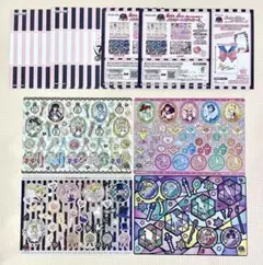 セーラームーン　ジャンボカードダス　メタルシートステッカーセット