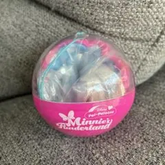 ミニー　パルパルーザ　パルパル　カプセルトイ　ミニポーチ　青