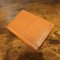新品未使用 イヴ・サンローラン YSL キーケース レッド ブランドロゴ