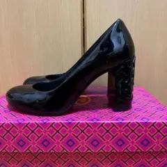 【TORY BURCH】トリーバーチ☆エナメルヒールパンプス☆レア