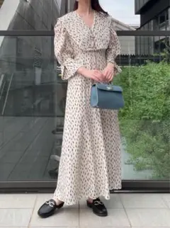 ♥︎SNIDEL♥︎ ビッグカラークラシカルワンピース