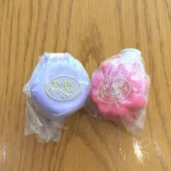 Polly Pocket ポーリーポケット ミニチュアチャーム2 2点セット