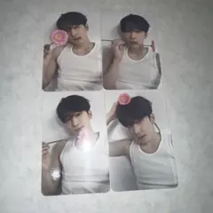 SEVENTEEN セブチ dear盤 封入トレカ　ウォヌ　4種