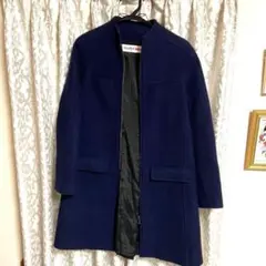 美品　See By Chloé (シーバイクロエ) ネイビー　コート　上品のサムネイル
