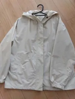 美品 無印良品 フード付き 撥水ジャケットマウンテンパーカー