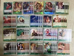 世界最強の戦士 緑シャンクス デッキパーツ 묶음 판매