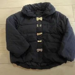 プティマイン　中綿リボンアウター　110