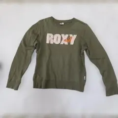 ROXY スウェット カーキ Mサイズのサムネイル