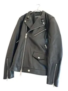 [極美品]ラトルトラップ SHEEP LEATHER ダブルライダースジャケット