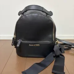 Maison de FLEUR リュック ブラック リボン