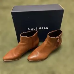 COLE HAAN ✨美品✨ブラウンブーティ ジッパー付き