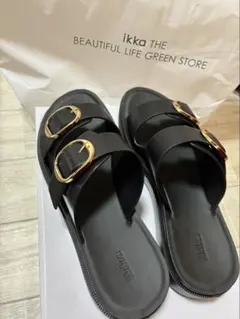 ikka ダブルバックル付きベルトサンダルのサムネイル