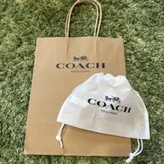 COACH コーチ ショップ袋2点セット