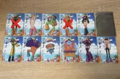 ワンピース ONE PIECE 限定コラボカード9種類(非売品) 銀座に志かわ
