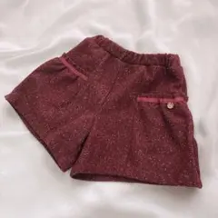 BeBe Petits Pois Vert ポケット付きパンツ