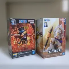 ワンピース ワーコレ　サボ　ルフィ　フィギュア