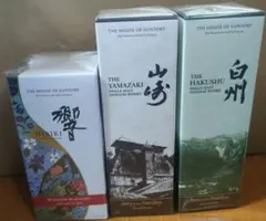 新品！箱付 サントリー山崎、響、白州セット - メルカリ