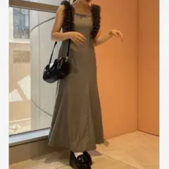 タグ付き新品未使用 ナイスクラップ マルチWAY/チュールロングキャミワンピース