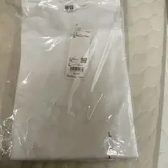 UNIQLO エアリズムコットンオーバーサイズTシャツ 白 L