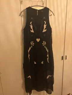 GUESS ブラック メッシュドレス Mのサムネイル