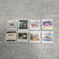 任天堂ニンテンドー3DS ゲームソフト8個セット まとめ売り
