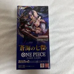蒼海の七傑 ワンピースカード テープ付きbox - メルカリ
