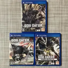 PSVita GOD EATER 3本セット　ゴッドイーター