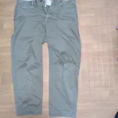 カーキ ワークパンツ UNIQLO