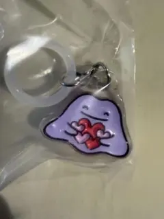 ポケモン　へんしんが苦手なメタモン！つやふるチャームマスコット　メタモン