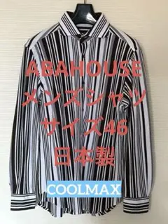 ABAHOUSE メンズシャツ サイズ46 ブラウン系
