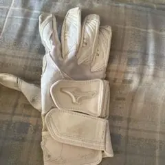 Mizuno バッティング用手袋 ホワイト