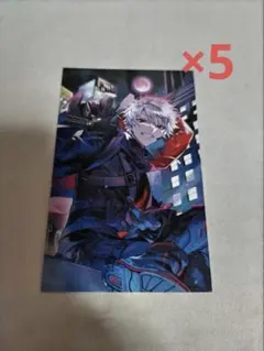 にじさんじ　ノスタルジアコレクションカード　葛葉　5枚セット