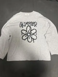 WEGO 長袖Tシャツ　グレー