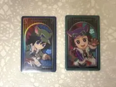 鬼滅の刃　ハロウィン2025 メタリックカード　2点セット