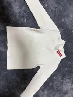 Supreme ホワイト ハイネック アンダーシャツ