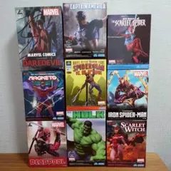 MARVEL　プライズフィギュア　まとめ売り　9点セット