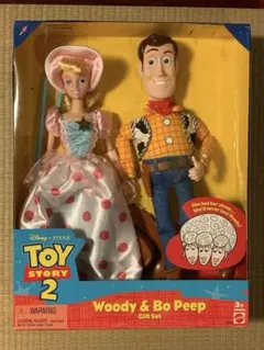 値下げ！トイストーリー 2 ウッディ&ボーピープ ドール フィギュアのサムネイル