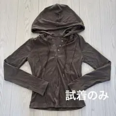 DAZY フード付き パーカー ソリッド カラーのサムネイル
