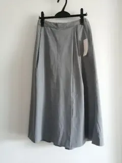グレー キュロットスカート ガウチョパンツ タグ付き 未使用 ユニクロ