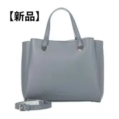 【新品未使用】BORCOS　バルコス　グレー 　バッグ
