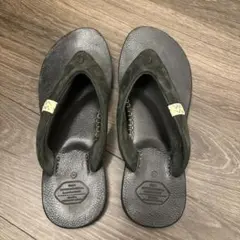 visvim LAMA SANDAL-FOLK BLACK XL