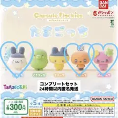 たまごっちカプセルフロッキーズカプセルトイ　みみっちめめっちふらわっち