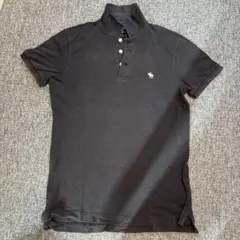 Abercrombie & Fitch ネイビー ポロシャツ S