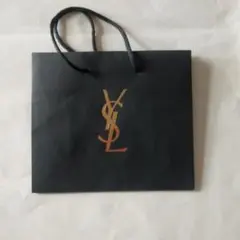 YSL ショップ袋 黒 約17cmx19cm