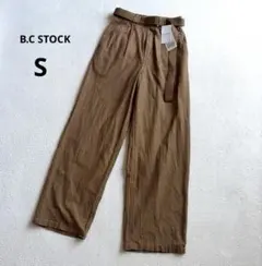 未使用✨B.C STOCK ベルト付きリネンライクオックスクライミングトラウザーのサムネイル