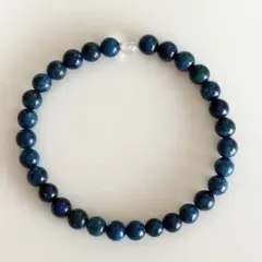 クリソコラ 水晶 ブレスレット