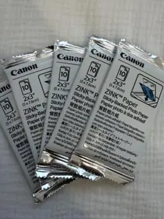 Canon ZINKフォトペーパー 2x3インチ 10枚入り　5パック