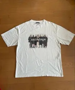 BALENCIAGA 3B Liquefied Tシャツ 白 2 - メルカリ